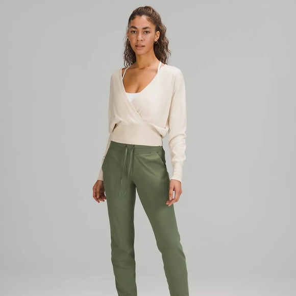 Crossover Ribbed Waist Sweater - Picture 2 of 12